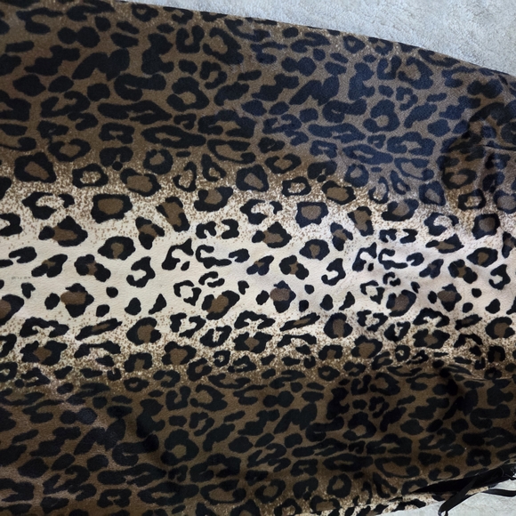 INC International Concepts Leopard Print Pencil Skirt - Picture 5 of 6